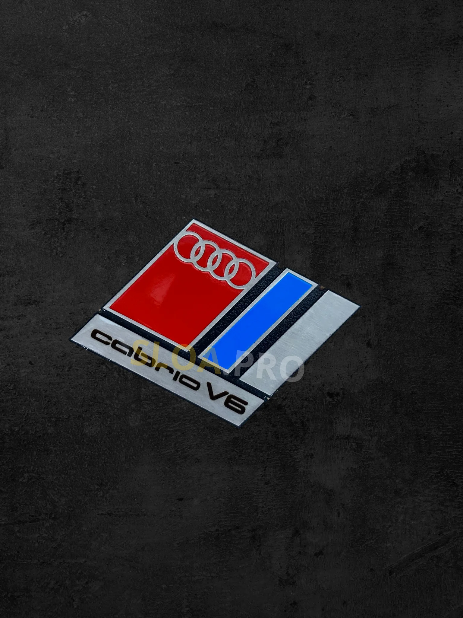 Emblemat Cabriolet V6 audi 80 cabriolet